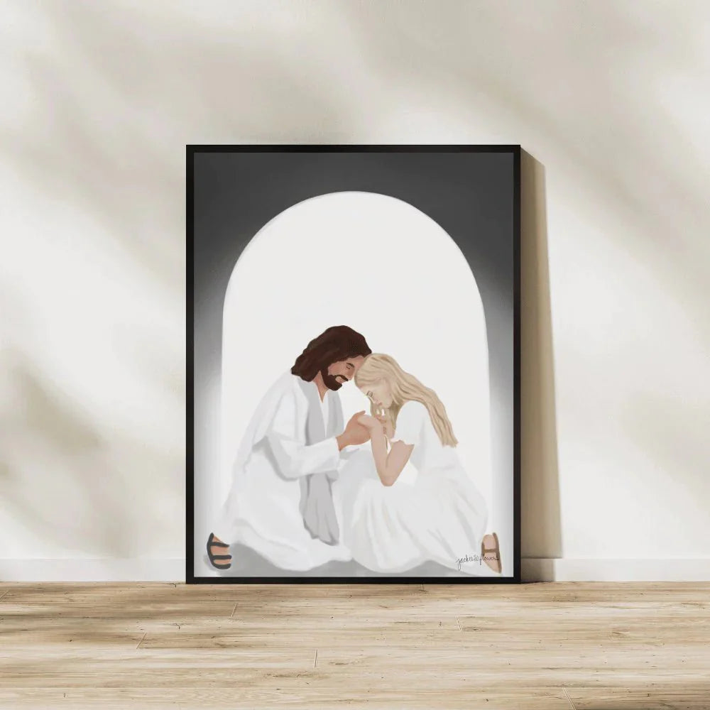 "He is There": A Personal Reflection by the Artist - Jesus is the Christ Prints