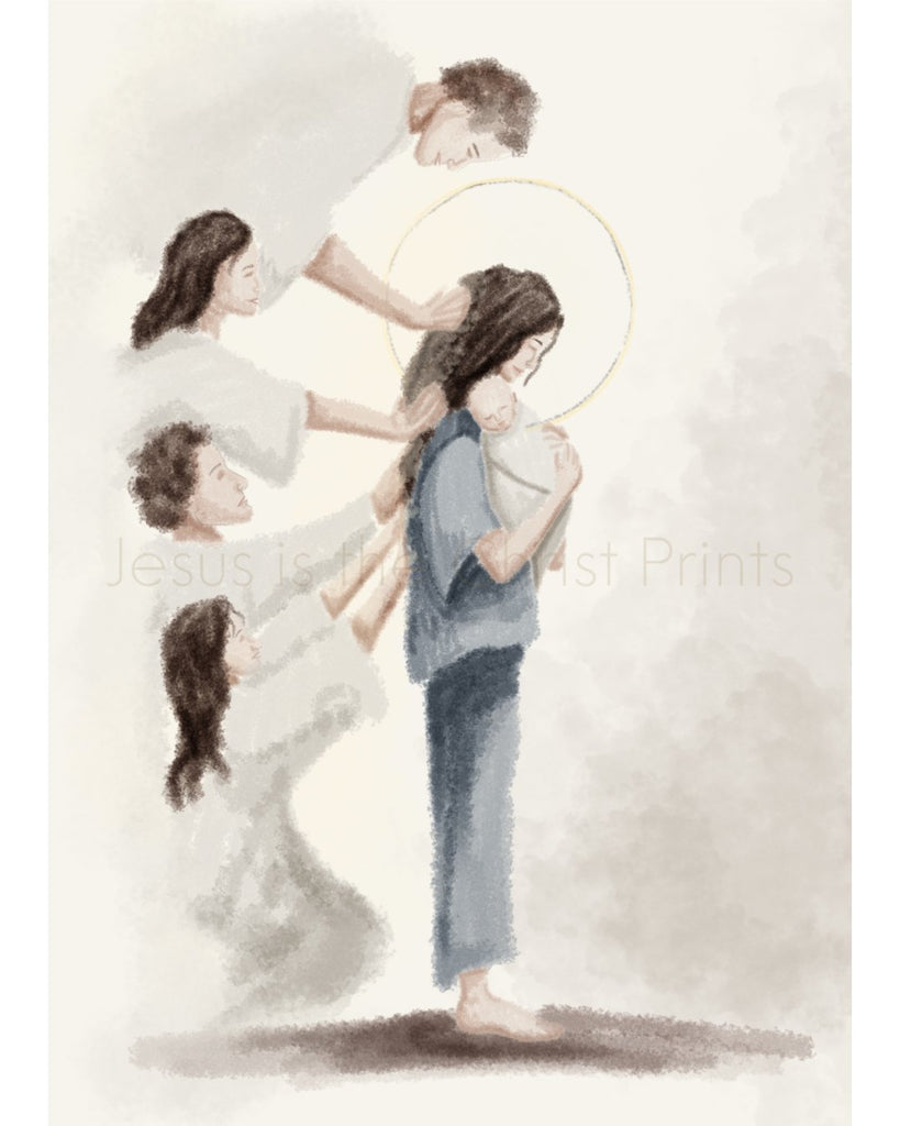 Lean In - Jesus is the Christ Prints