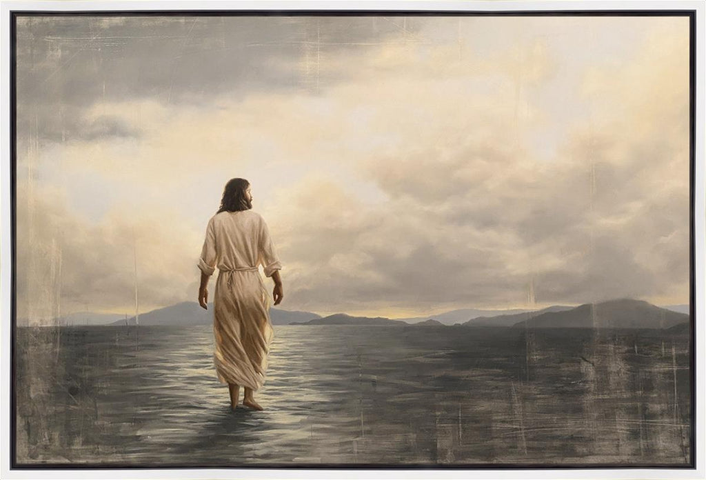 Peace, Be Still Gallery Wrap - Masterwork Canvas - Jesus is the Christ Prints
