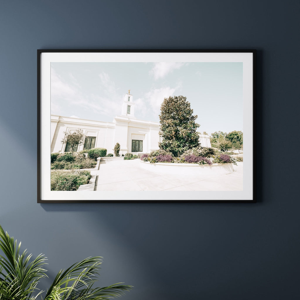 Baton Rogue Louisiana Temple - Jesus is the Christ Prints