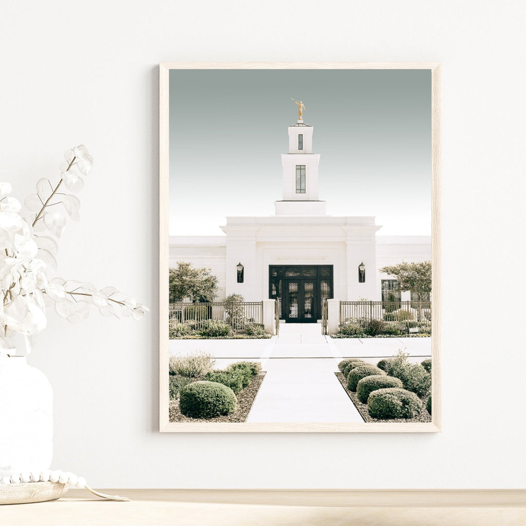 Baton Rogue Louisiana Temple - Jesus is the Christ Prints