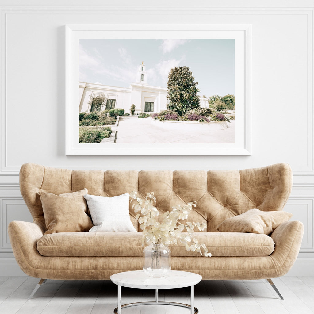 Baton Rogue Louisiana Temple - Jesus is the Christ Prints