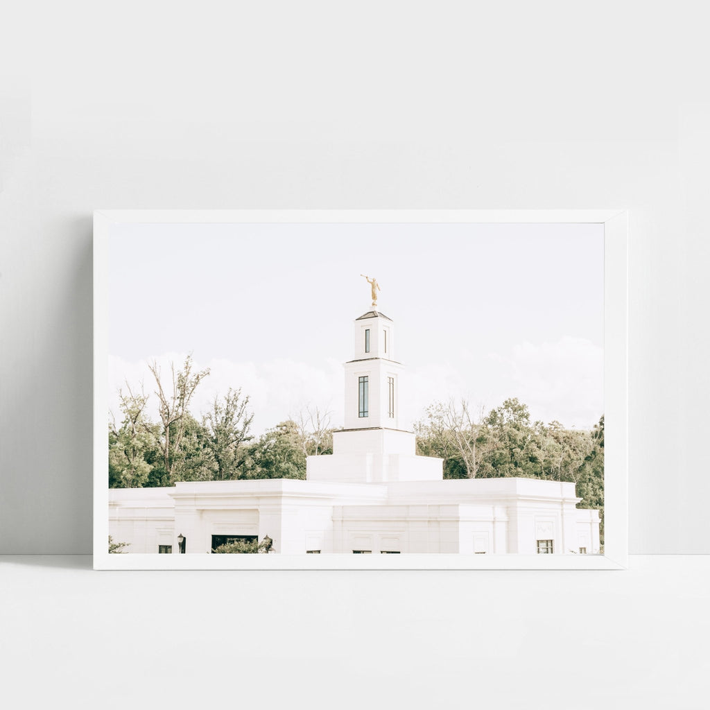 Baton Rogue Louisiana Temple - Jesus is the Christ Prints