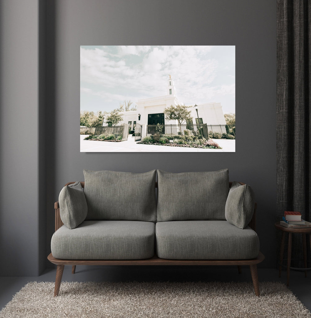 Baton Rogue Louisiana Temple - Jesus is the Christ Prints