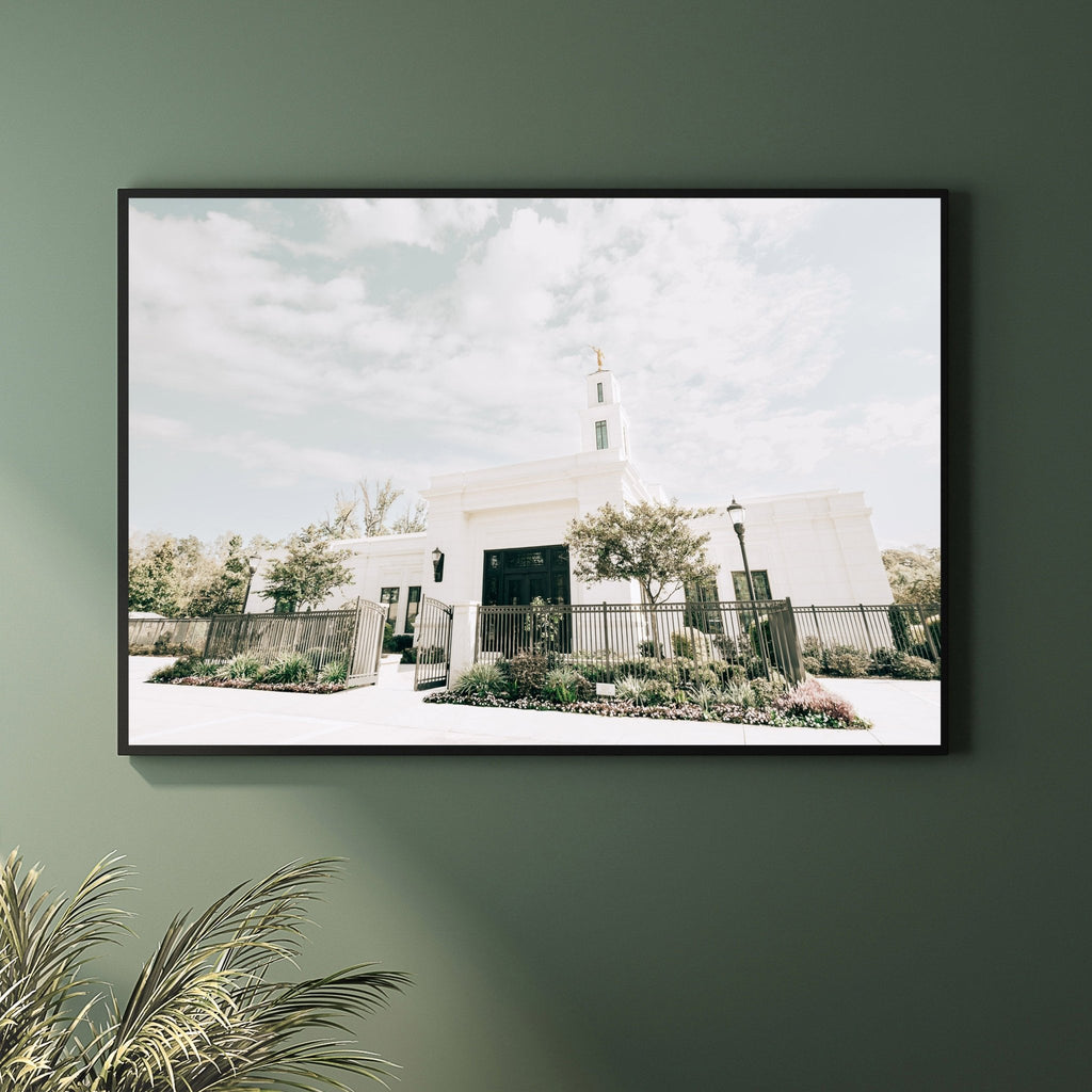 Baton Rogue Louisiana Temple - Jesus is the Christ Prints