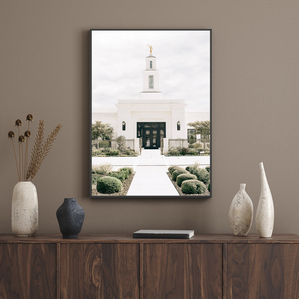Baton Rogue Louisiana Temple - Jesus is the Christ Prints