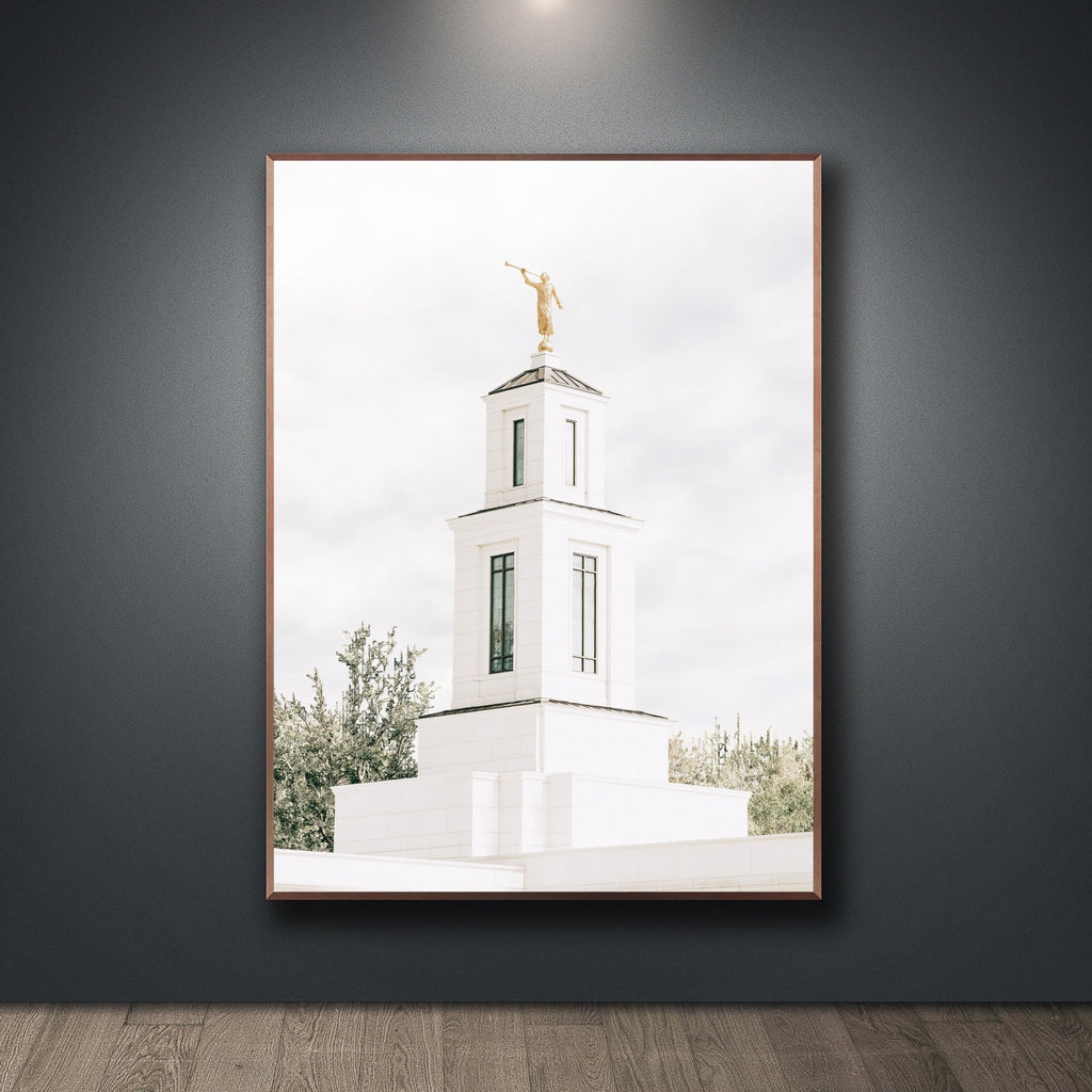 Baton Rogue Louisiana Temple Spire - Jesus is the Christ Prints
