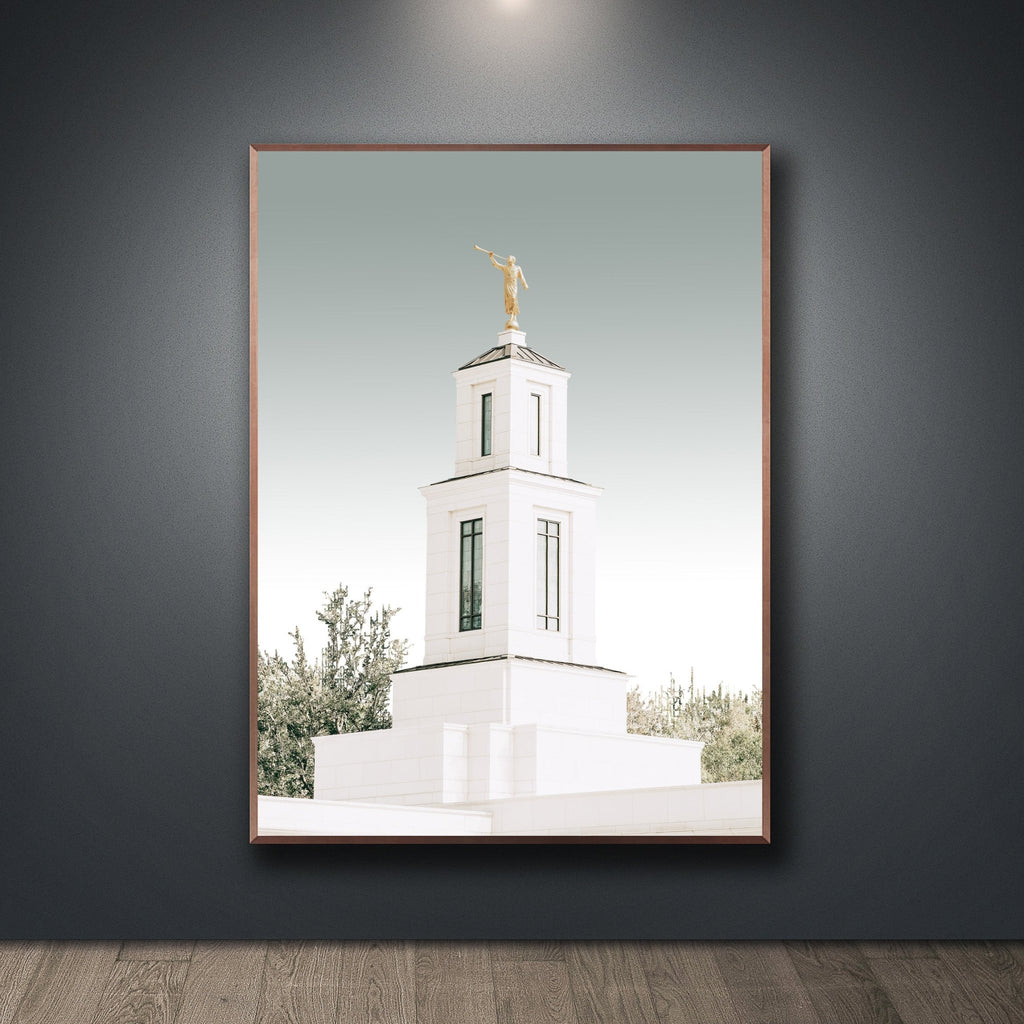 Baton Rogue Louisiana Temple Spire - Jesus is the Christ Prints