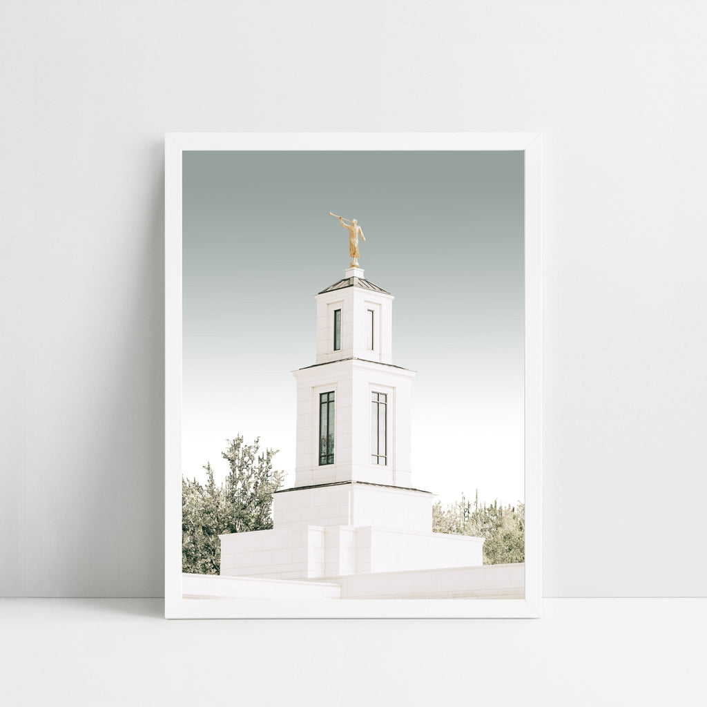 Baton Rogue Louisiana Temple Spire - Jesus is the Christ Prints