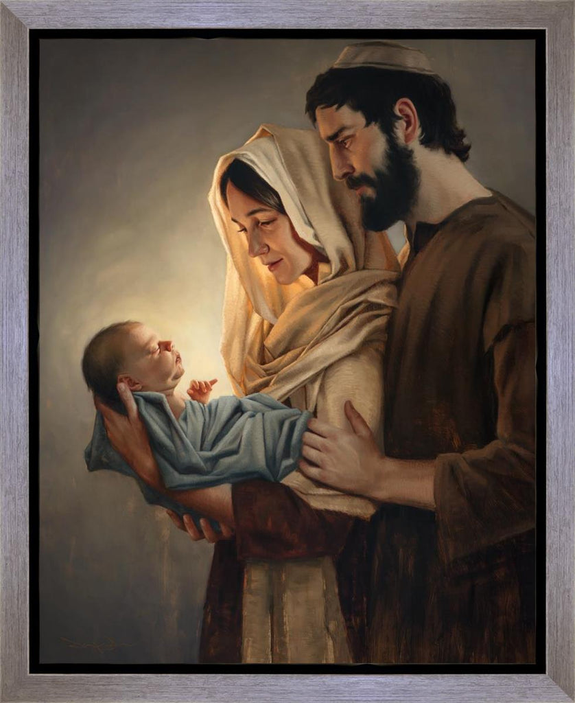 Hope is Born Gallery Wrap - Masterwork Canvas - Jesus is the Christ Prints