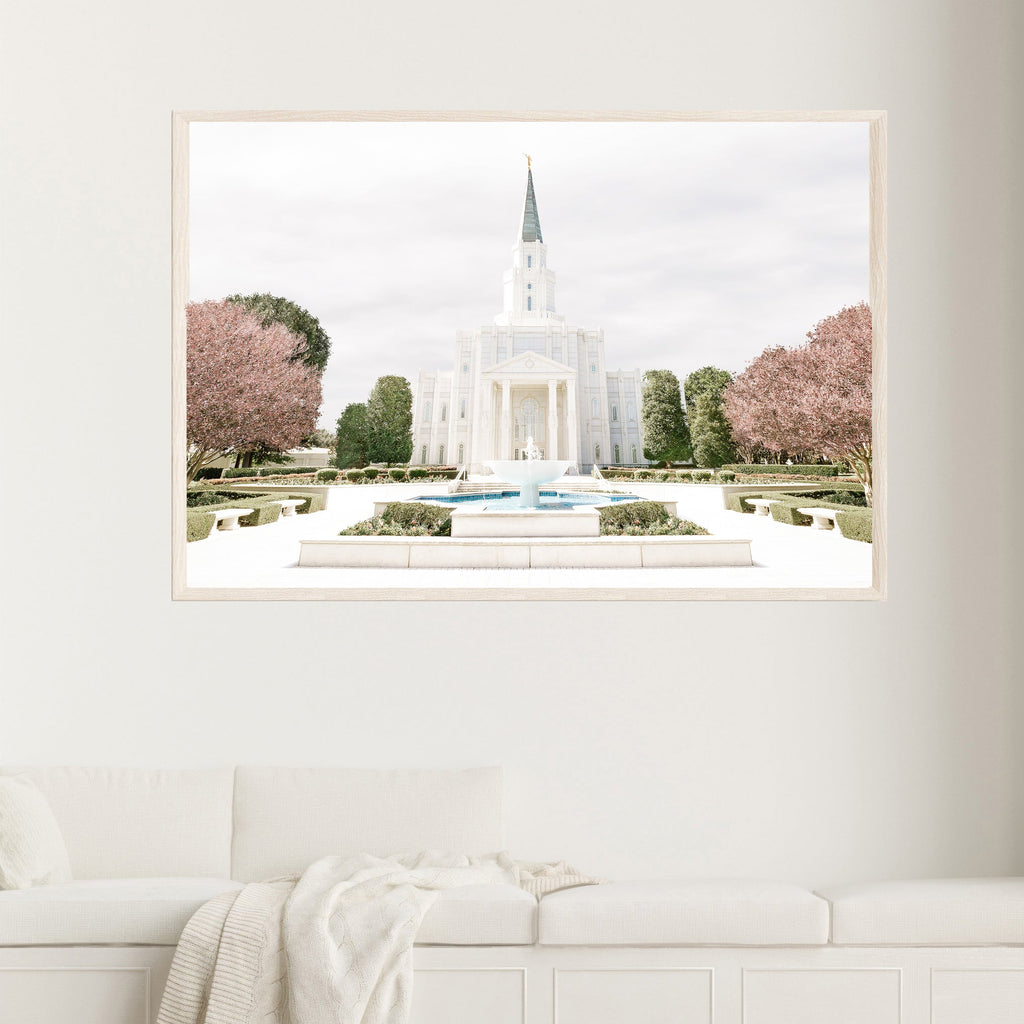 Houston Texas Temple - Jesus is the Christ Prints