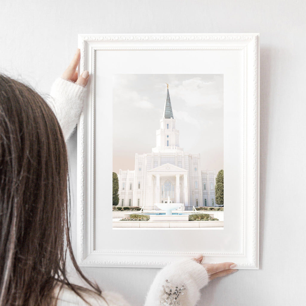 Houston Texas Temple - Jesus is the Christ Prints
