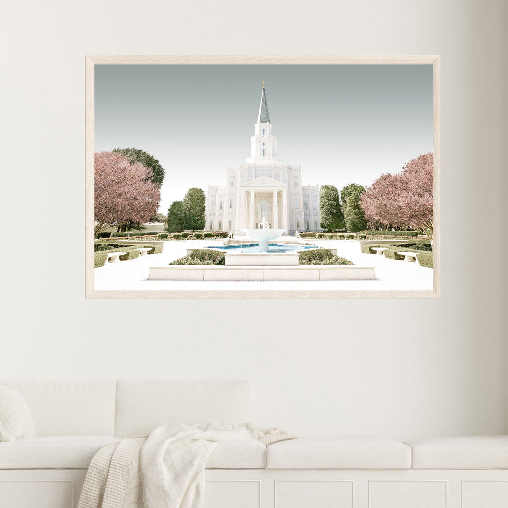 Houston Texas Temple - Jesus is the Christ Prints