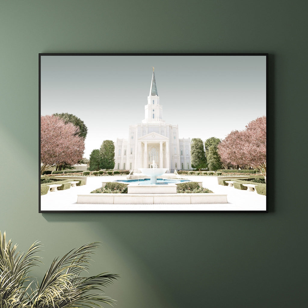 Houston Texas Temple - Jesus is the Christ Prints