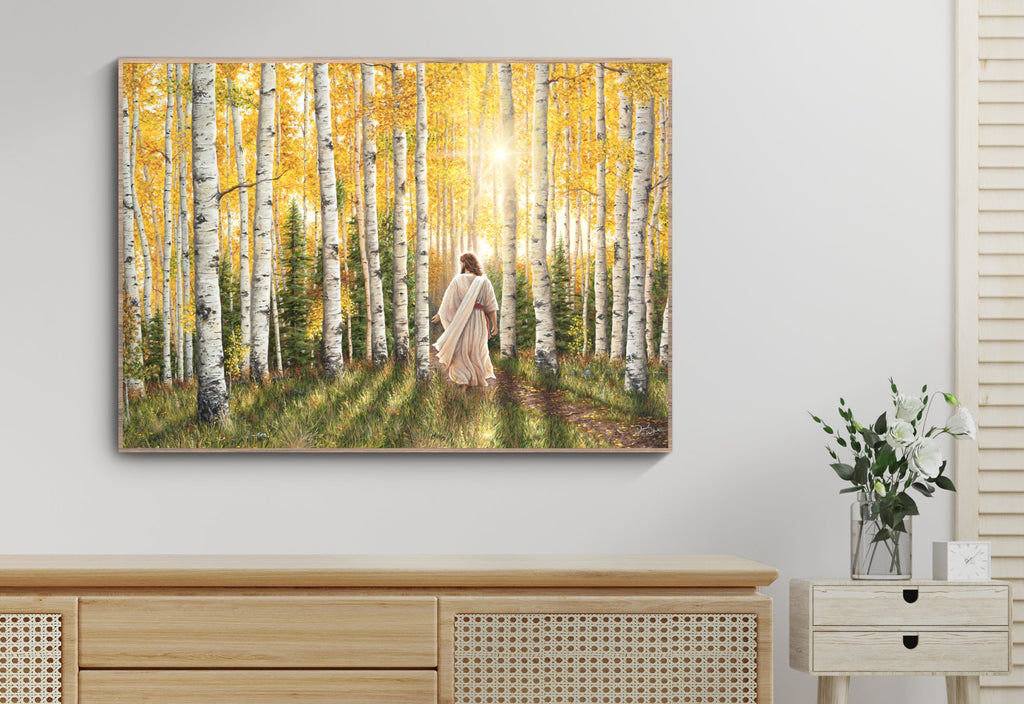 Majestic Stroll - Jesus is the Christ Prints