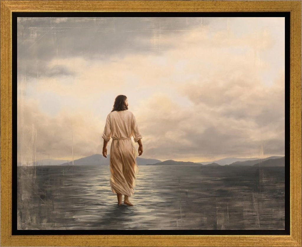 Peace, Be Still Gallery Wrap - Masterwork Canvas - Jesus is the Christ Prints