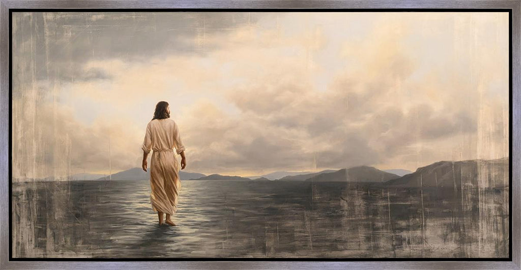 Peace, Be Still Gallery Wrap - Masterwork Canvas - Jesus is the Christ Prints