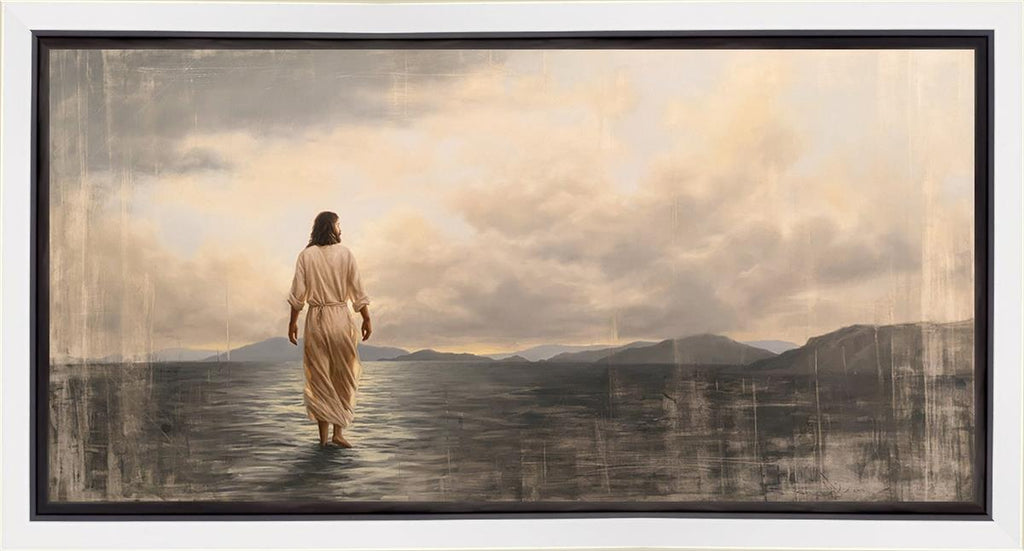 Peace, Be Still Gallery Wrap - Masterwork Canvas - Jesus is the Christ Prints