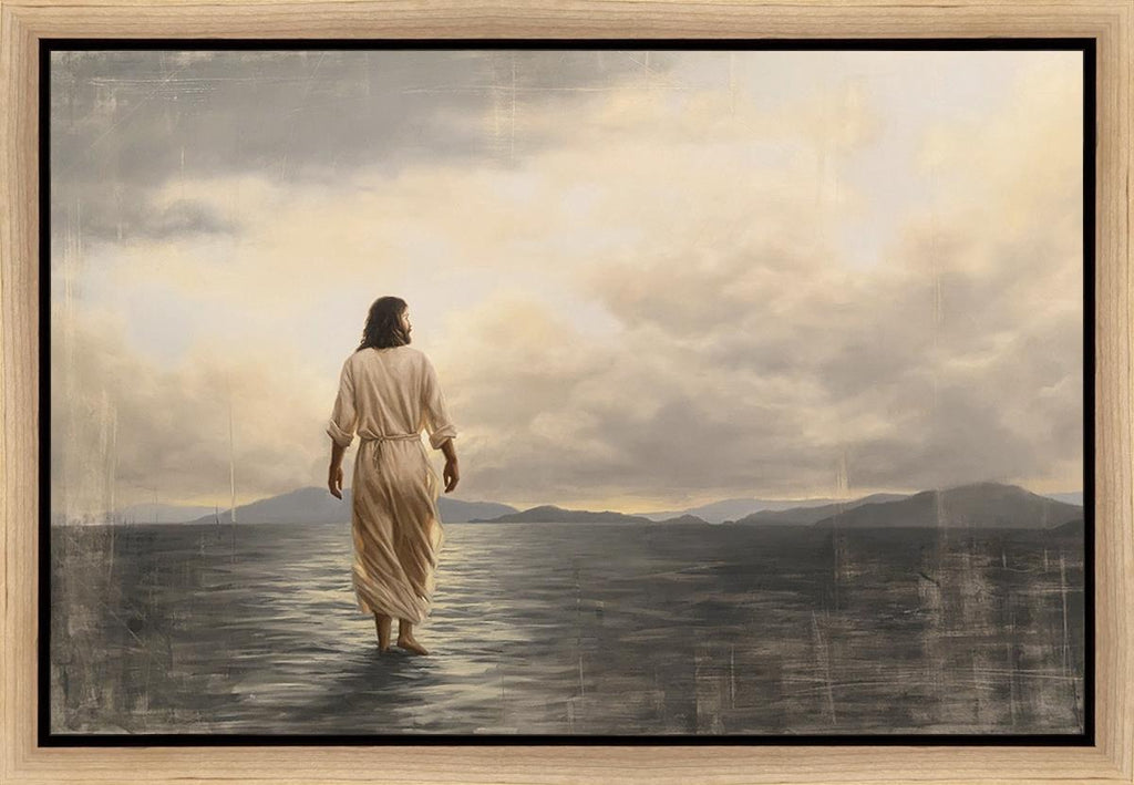Peace, Be Still Gallery Wrap - Masterwork Canvas - Jesus is the Christ Prints