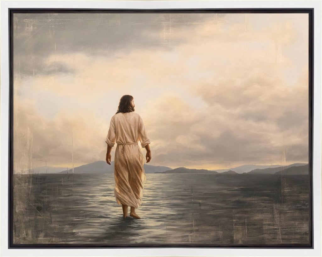 Peace, Be Still Gallery Wrap - Masterwork Canvas - Jesus is the Christ Prints