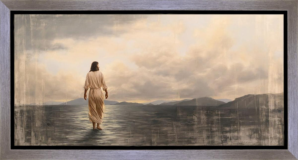 Peace, Be Still Gallery Wrap - Masterwork Canvas - Jesus is the Christ Prints