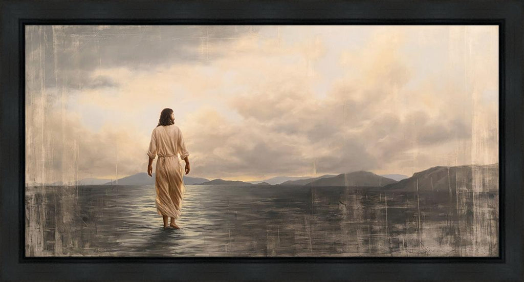 Peace, Be Still Gallery Wrap - Masterwork Canvas - Jesus is the Christ Prints