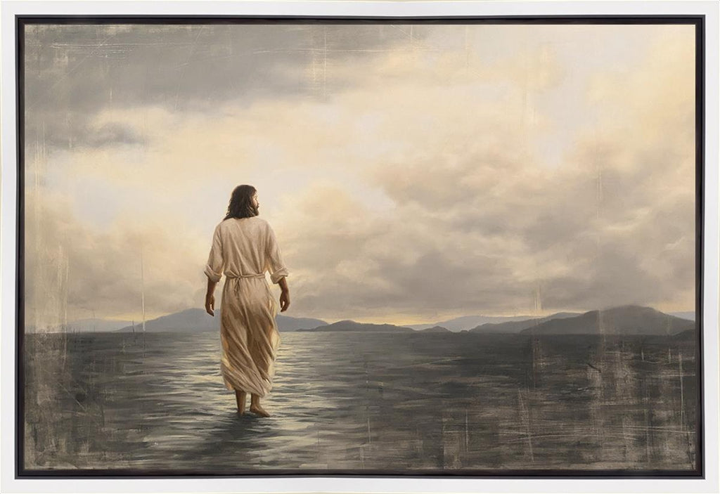 Peace, Be Still Gallery Wrap - Masterwork Canvas - Jesus is the Christ Prints