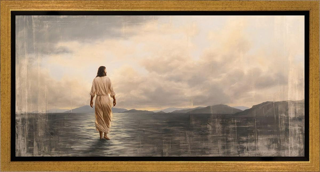 Peace, Be Still Gallery Wrap - Masterwork Canvas - Jesus is the Christ Prints