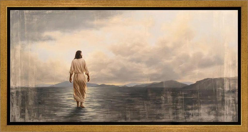 Peace, Be Still Gallery Wrap - Masterwork Canvas - Jesus is the Christ Prints