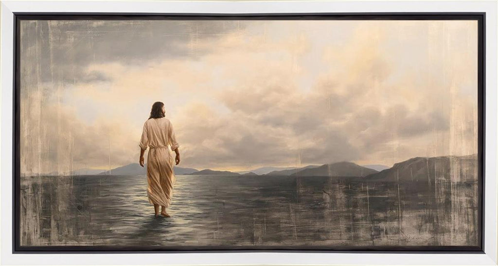 Peace, Be Still Gallery Wrap - Masterwork Canvas - Jesus is the Christ Prints