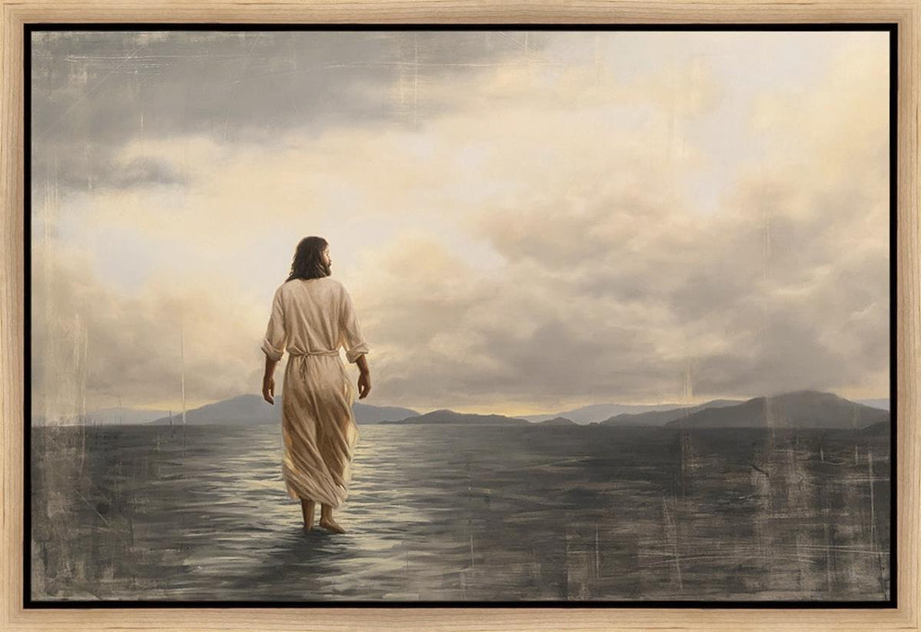 Peace, Be Still Gallery Wrap - Masterwork Canvas - Jesus is the Christ Prints