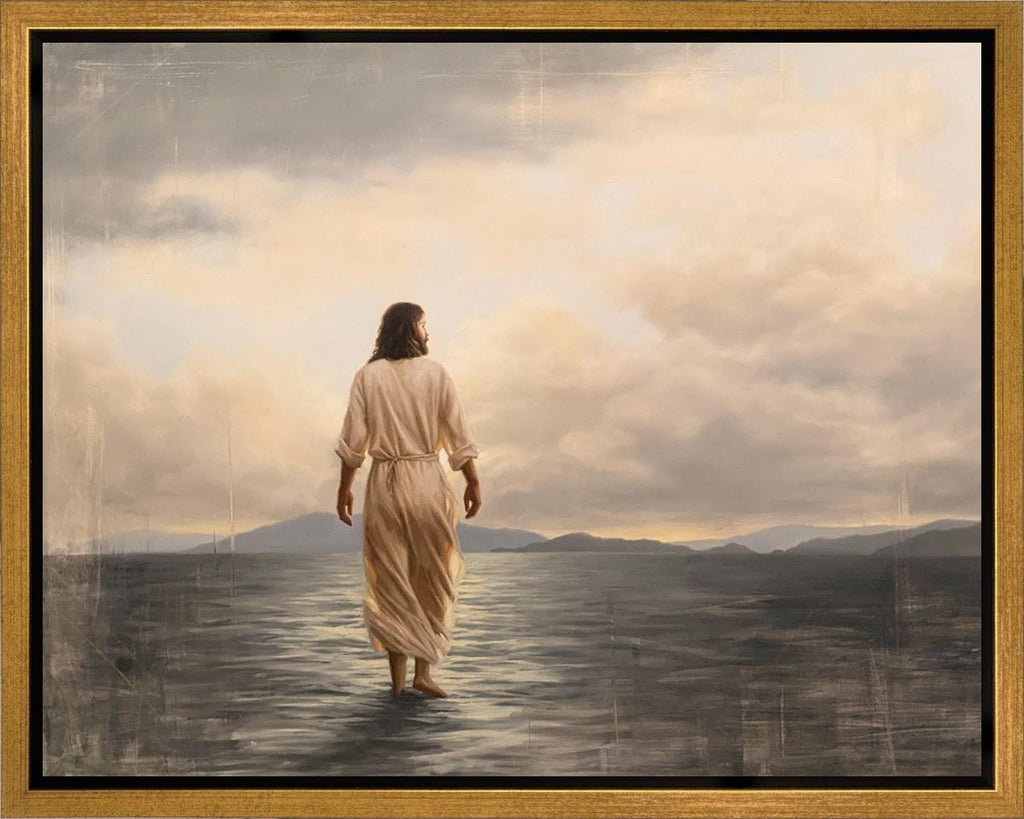 Peace, Be Still Gallery Wrap - Masterwork Canvas - Jesus is the Christ Prints