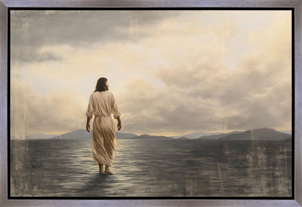 Peace, Be Still Gallery Wrap - Masterwork Canvas - Jesus is the Christ Prints