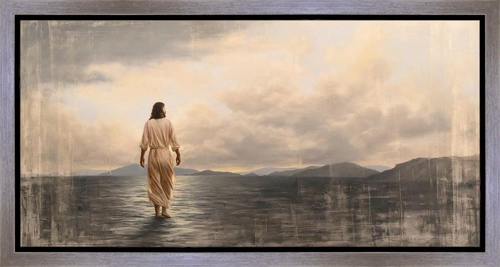 Peace, Be Still Gallery Wrap - Masterwork Canvas - Jesus is the Christ Prints