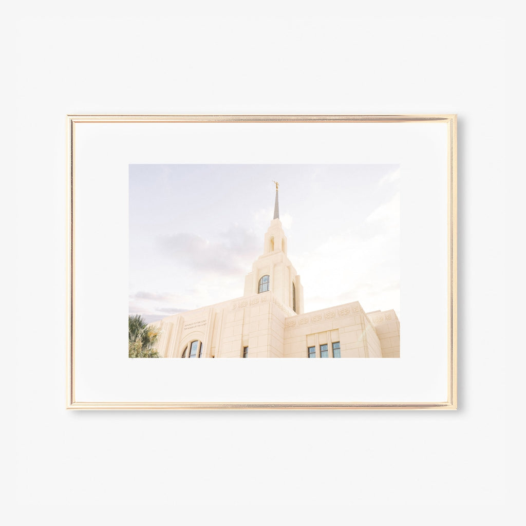 Red Cliffs Utah Temple - Jesus is the Christ Prints
