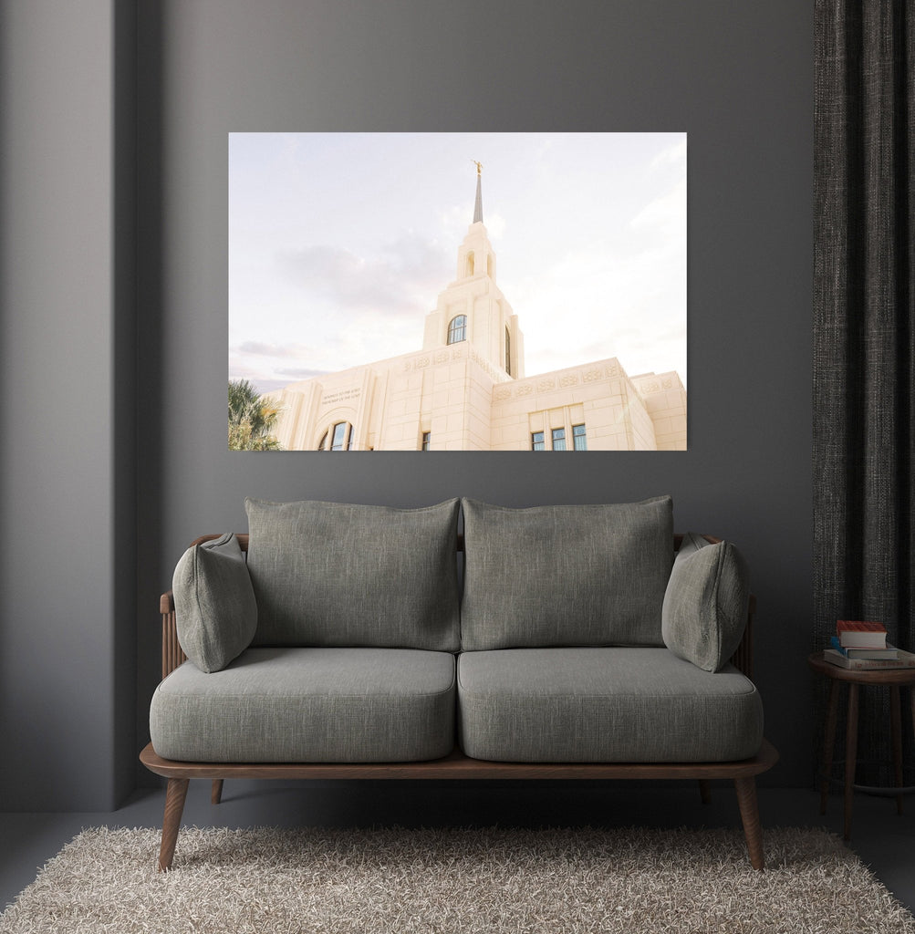 Red Cliffs Utah Temple - Jesus is the Christ Prints