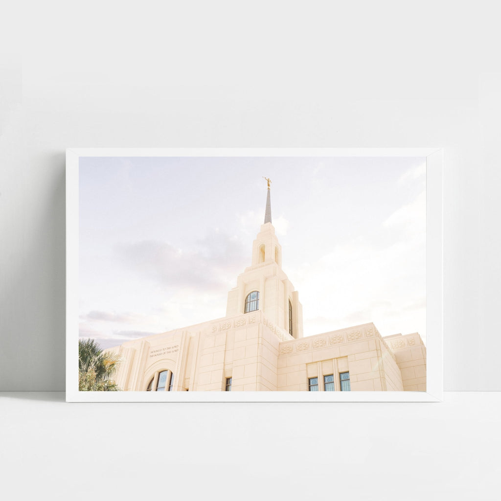 Red Cliffs Utah Temple - Jesus is the Christ Prints