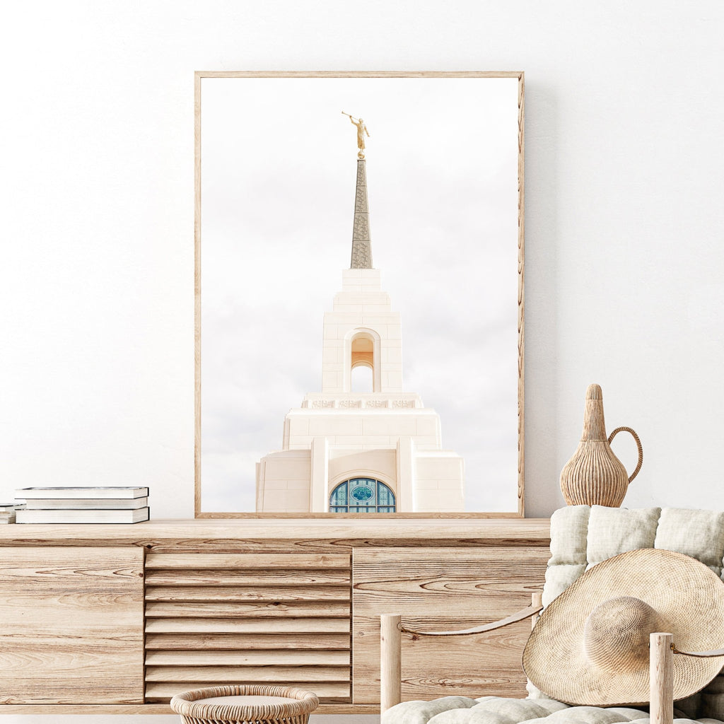 Red Cliffs Utah Temple - Jesus is the Christ Prints