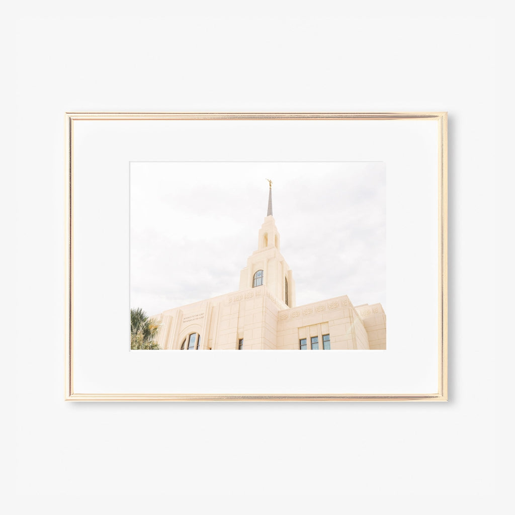 Red Cliffs Utah Temple - Jesus is the Christ Prints