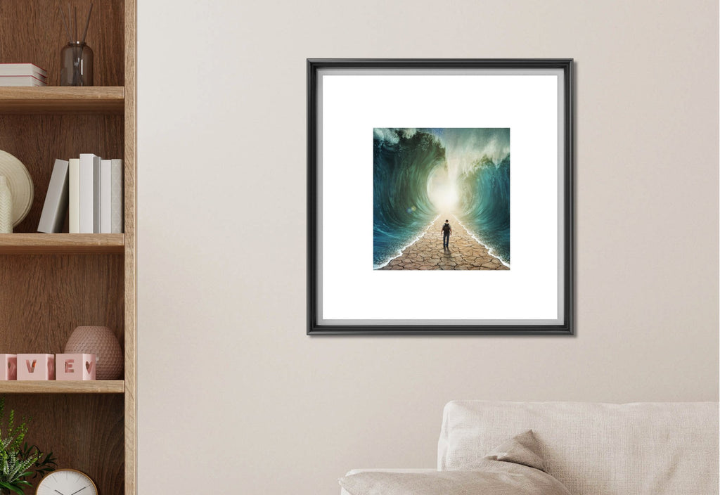Walking through Water - Jesus is the Christ Prints