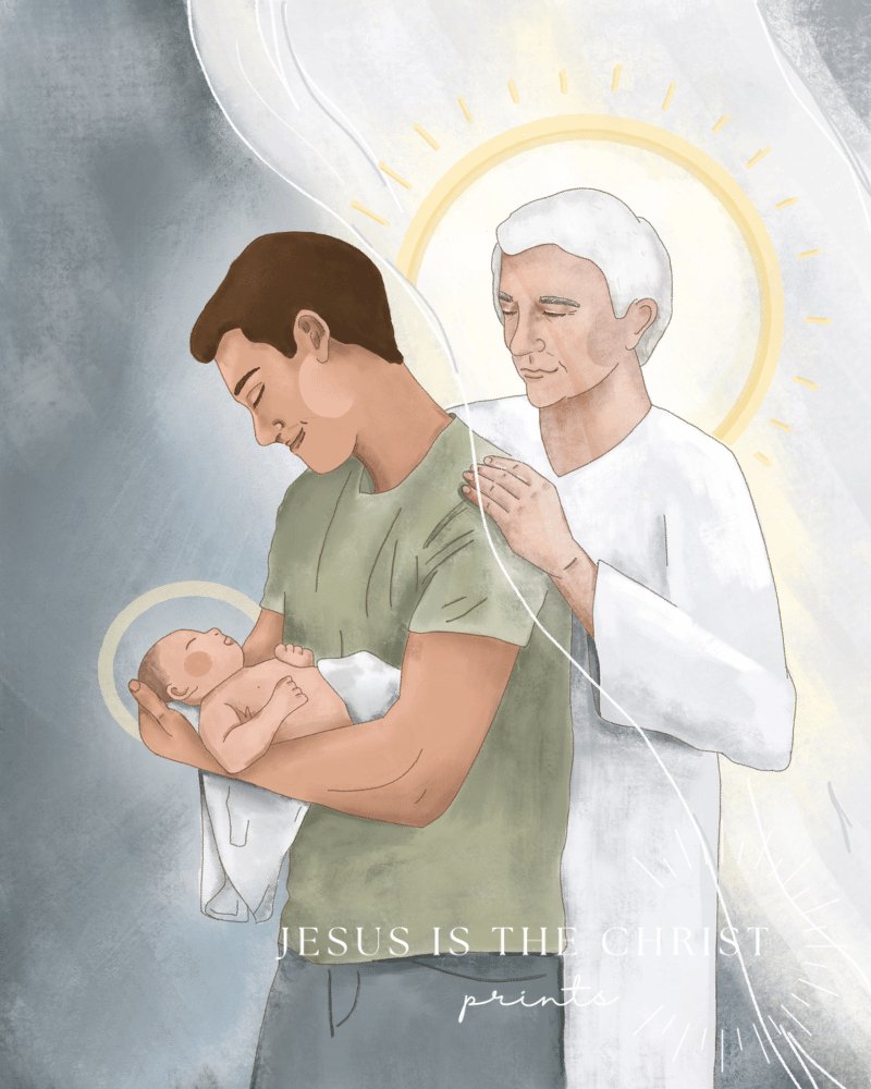A Father's Love - Jesus is the Christ Prints