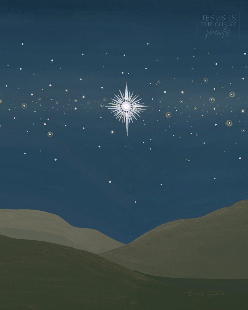 A New Star - Jesus is the Christ Prints
