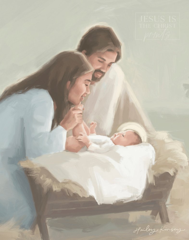 All is Bright - Jesus is the Christ Prints