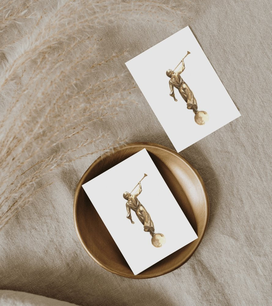 Angel Moroni - Jesus is the Christ Prints