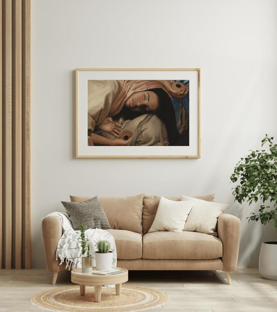 Asleep | The Ten Virgins - Jesus is the Christ Prints