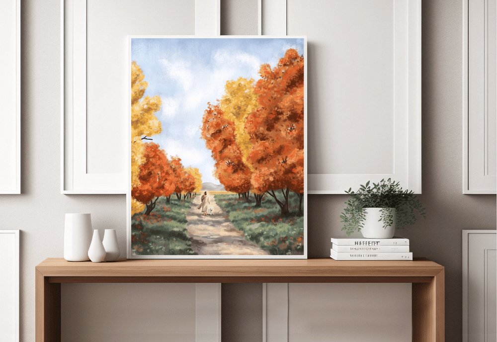 Autumn's Grace - Jesus is the Christ Prints