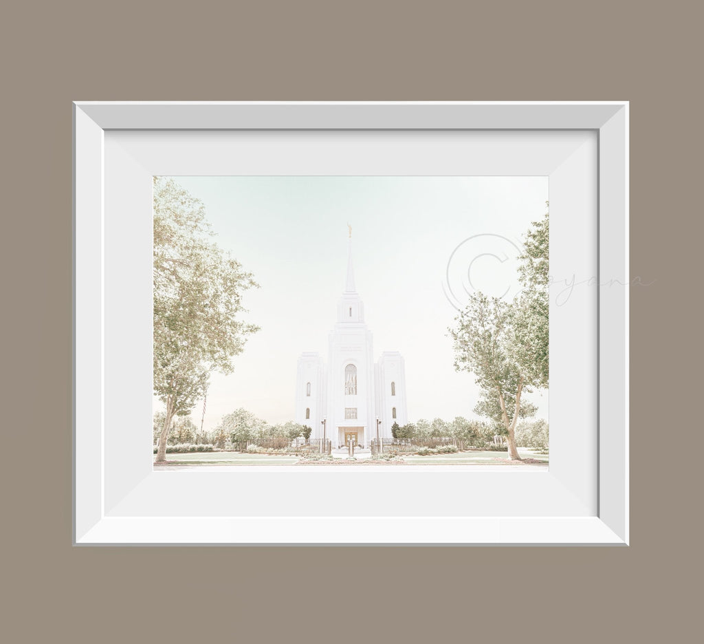 Brigham City Temple - Jesus is the Christ Prints