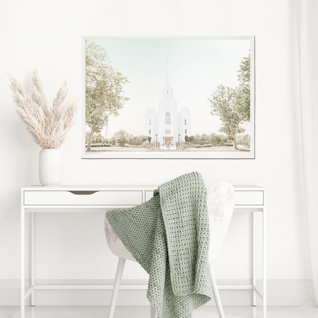 Brigham City Temple - Jesus is the Christ Prints