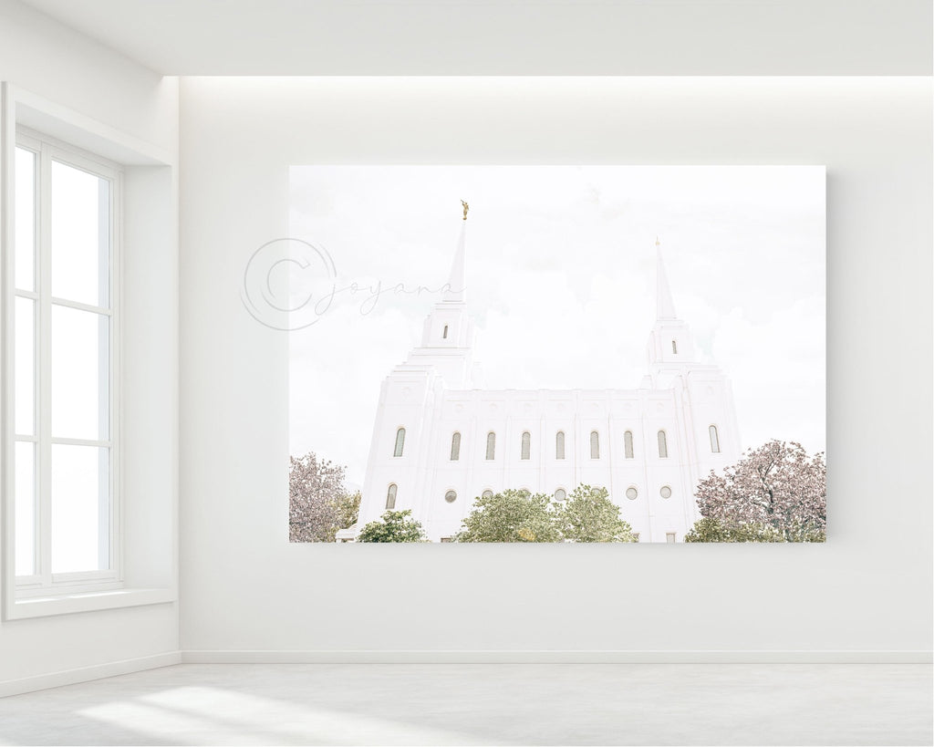 Brigham City Temple Side - Jesus is the Christ Prints