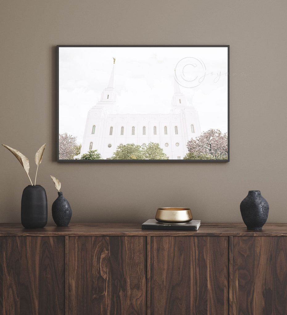 Brigham City Temple Side - Jesus is the Christ Prints